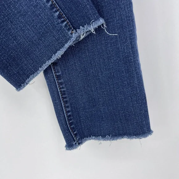 Loft Jeans Bundle Curvy Straight Modern Straight Raw Hem Cuffed size 10 / 30 - Picture 11 of 16